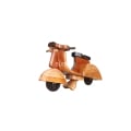 Wholesale Indonesia Wooden Toys, Children'S Toys, Solid Wood Toys, Handmade, Replica Miniature Model Classic Vespa