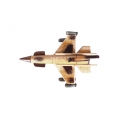 Wholesale Indonesian Wooden Toy, Kids Toy, Solid Wood Toy, Handmade, Replica Miniature Model Fighter Aircraft