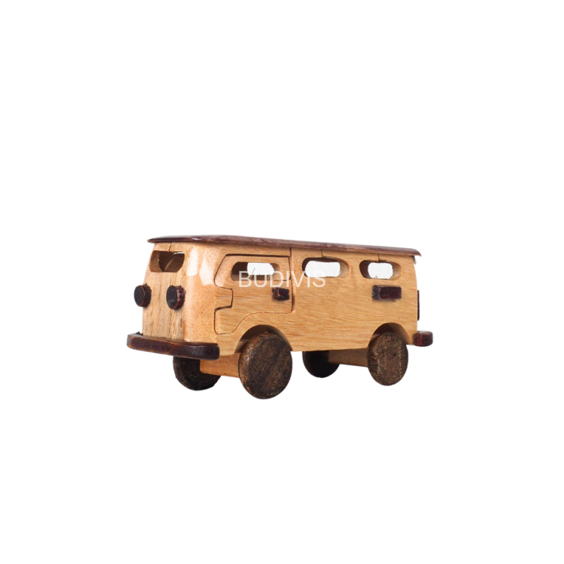 Wholesale Indonesia Wooden Toys, Children'S Toys, Solid Wood Toys, Handmade, Replica Miniature Model Volkswagen Beetle 2