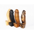 Wholesale Custom Size Wooden Penis Ash Tray for Table top Decoration