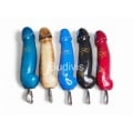 Wholesale Wooden Penis Bottle Oppeners with Blue Eye Painting on Top