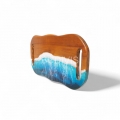 Wholesale Wooden Resin Cutting Board for Kitchen Set or Home Decoration with Ocean Wave Theme