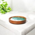 Wholesale Wooden Resin Tray for Kitchen Set or Home Decoration with Ocean Wave Theme