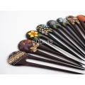 Wholesale Wood hair stick, Wooden hair stick, Handmade wooden hairpin, Wood hair stick set 5