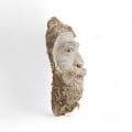 Wholesale Handcrafted Bamboo Root Carving, Rustic Old Man Face Sculpture