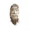 Wholesale Traditional Bamboo Root Carving, Detailed Old Man Sculpture for Garden Décor