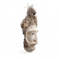 Wholesale Natural Bamboo Root Carving, Authentic Old Man Face Sculpture for Nature Lovers