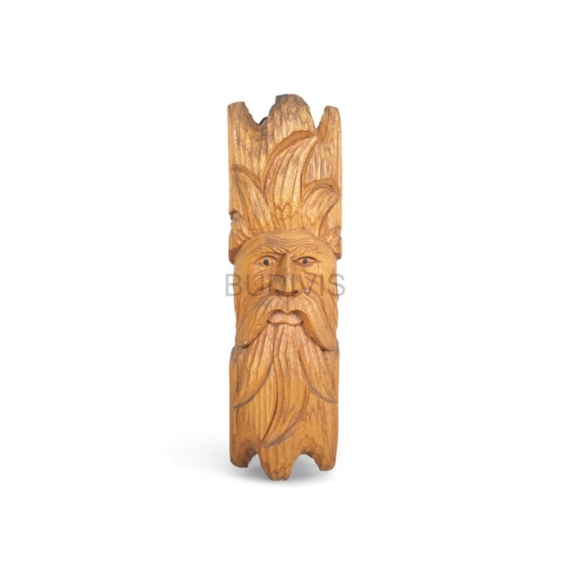 Wholesale Forest-Themed Wooden Wall Art From Independent Artisans Forest Man Sculpture Carvings, Wood Tree Spirit Art