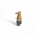 Wooden garden ducks, bamboo root mini duck garden or home decoration, affordable wholesale price