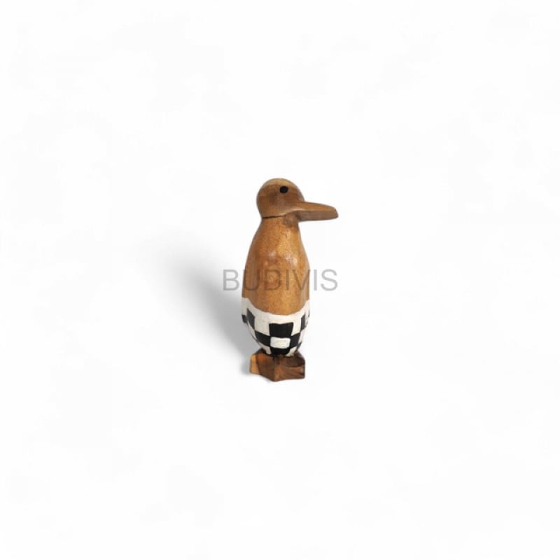 Wooden garden ducks, bamboo root mini duck garden or home decoration, affordable wholesale price