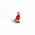 Unique wooden duck décor, bamboo root mini duck garden or home decoration, affordable wholesale price