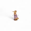 Affordable garden ornaments, bamboo root mini duck garden or home decoration, affordable wholesale price