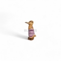 Affordable garden ornaments, bamboo root mini duck garden or home decoration, affordable wholesale price