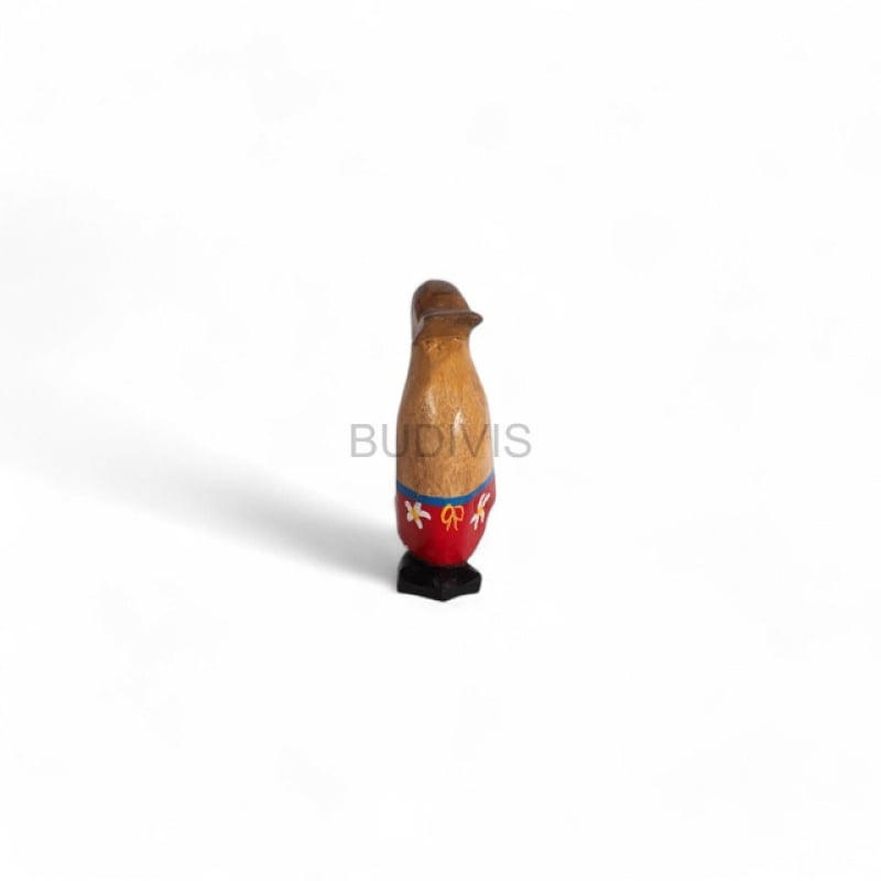 Customized garden figurines, bamboo root mini duck garden or home decoration, affordable wholesale price