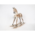 Wholesale Artisan Oak Carousel, Whimsical Willow Rider, Adventure Awaits Rocking Horse