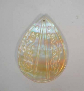 Bali Carving Shell Pendant