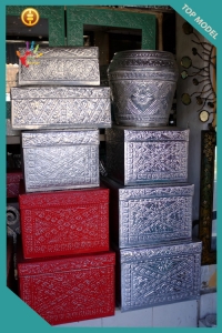 Top Model Aluminium Handmade Balinese Boxes